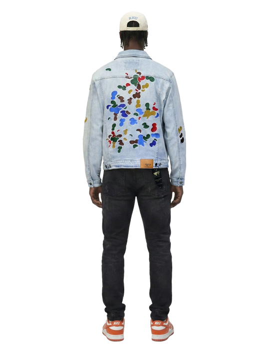 Lux Premium Washed Denim Jacket