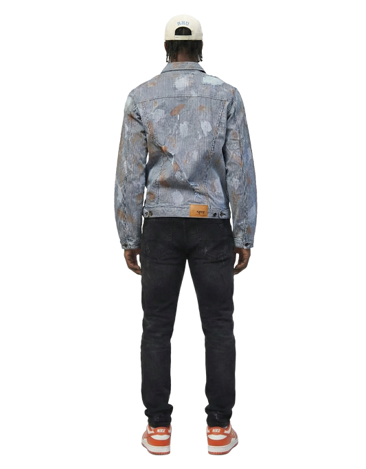 Tywin Pin Stripe Twill Jacket