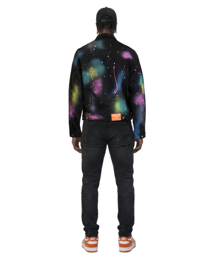 Galaxy Washed Denim Jacket