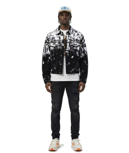 Thistle New premium washed denim jacket