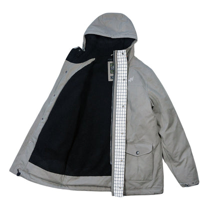 Aaron Brooks Split Moon Gray Parka Jacket