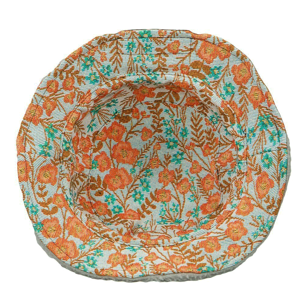 Bear Collection Floral Reversible Bucket Hat