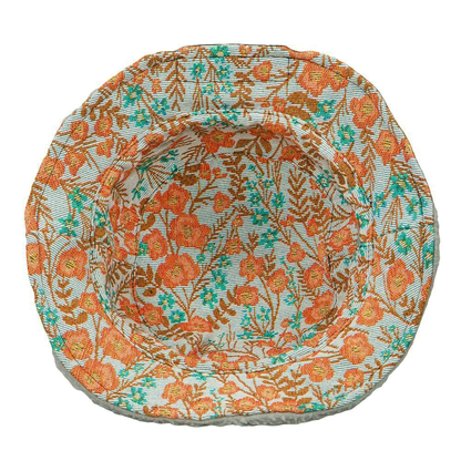 Bear Collection Floral Reversible Bucket Hat