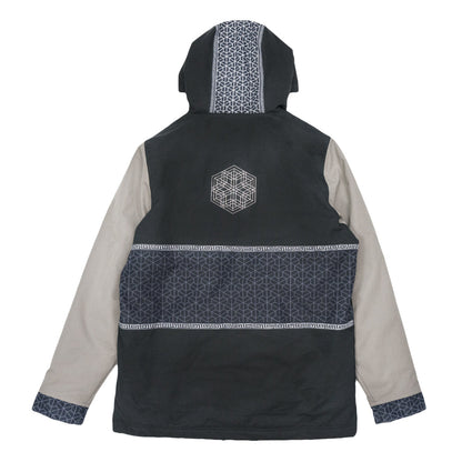 Isomatrix Black Sherpa Parka Jacket