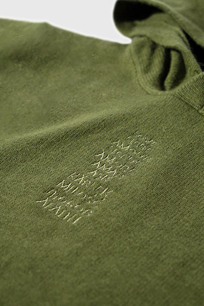 Love Language Pre-washed Knit Hoodie