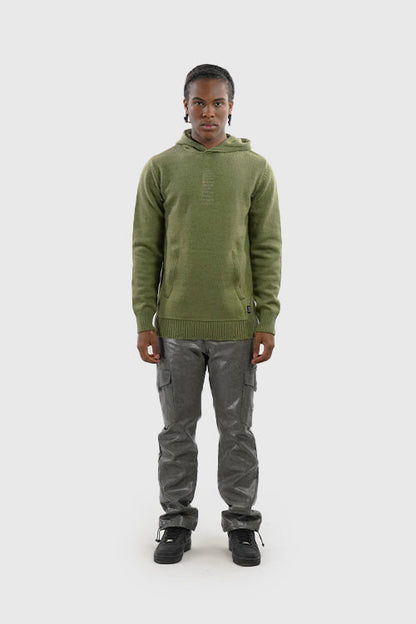 Love Language Pre-washed Knit Hoodie