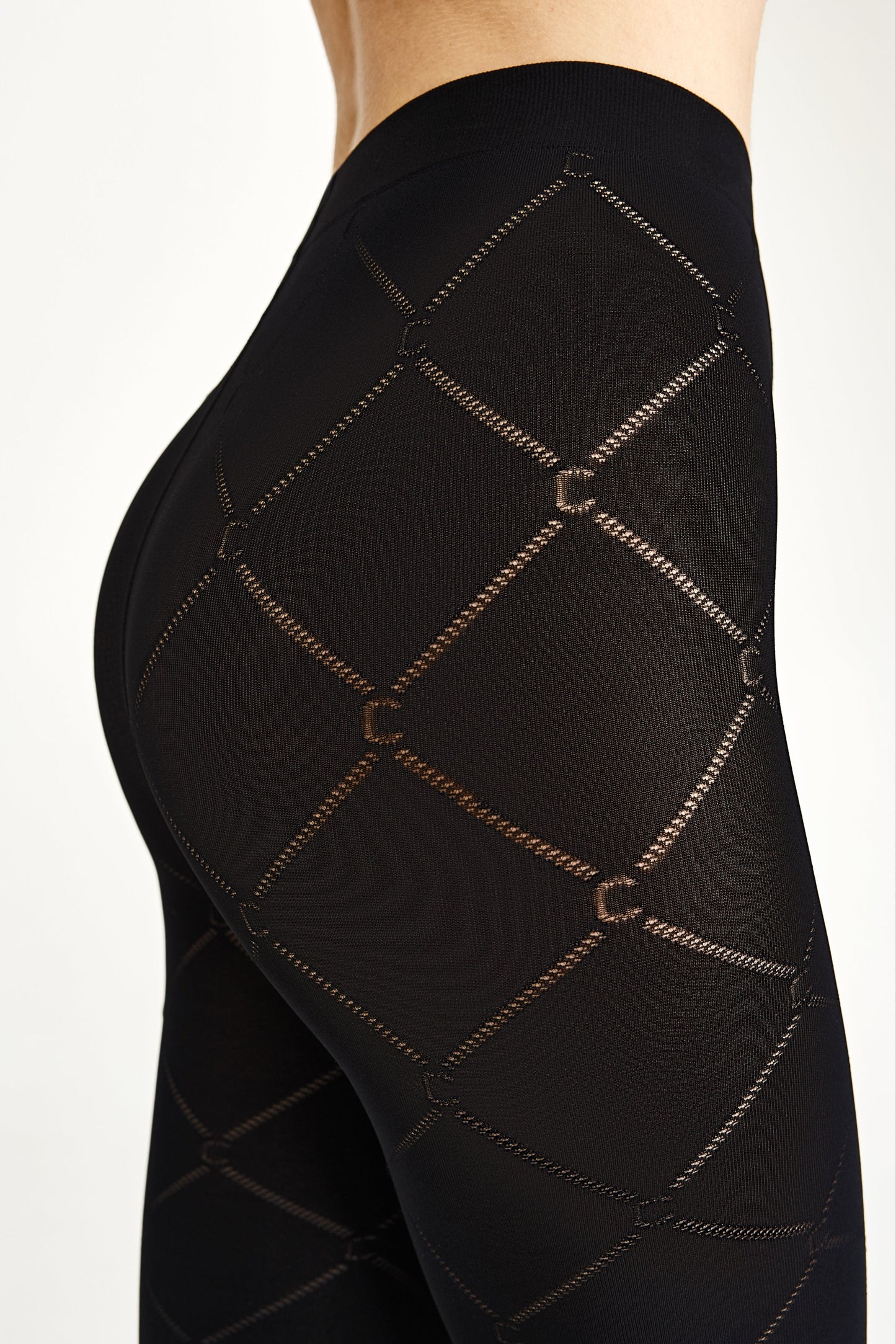 Fantasy Tights Conte History - Diamond Pattern