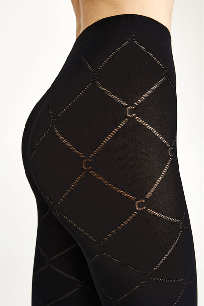 Fantasy Tights Conte History - Diamond Pattern