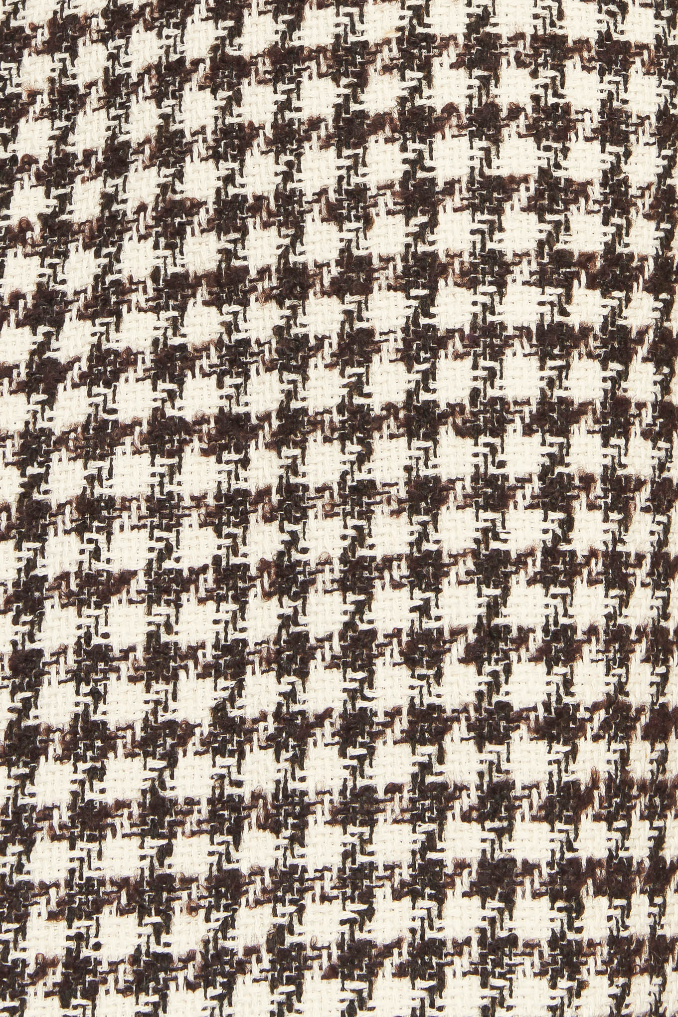 ELEGANT CHECK TWEED MINI DRESS