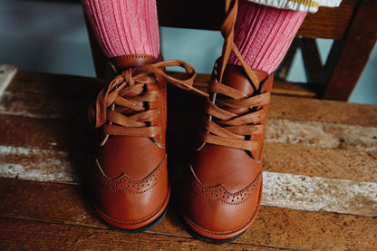 Waterproof Ankle Boots for Kids | Chestnut Color