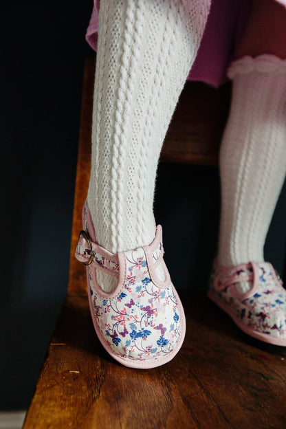 Floral Slip-On Shoes for Girls | Comfortable Everyday Shoes