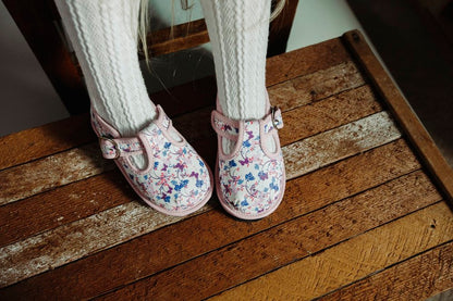 Floral Slip-On Shoes for Girls | Comfortable Everyday Shoes