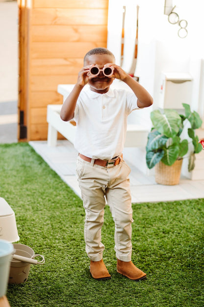 Kids Brown Chelsea Boots – Non-Slip & Easy Wear