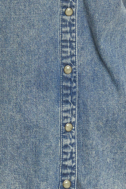 MUSING ABOUT YOU DENIM TOP