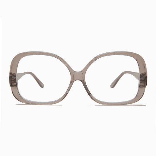 Gray Square Blue Light Blocker Glasses - Jane