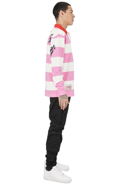 CREPE Men's Long Sleeve Polo Shirt