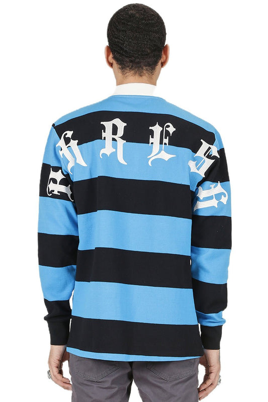 OCEAN Men's Long Sleeve Polo Shirt