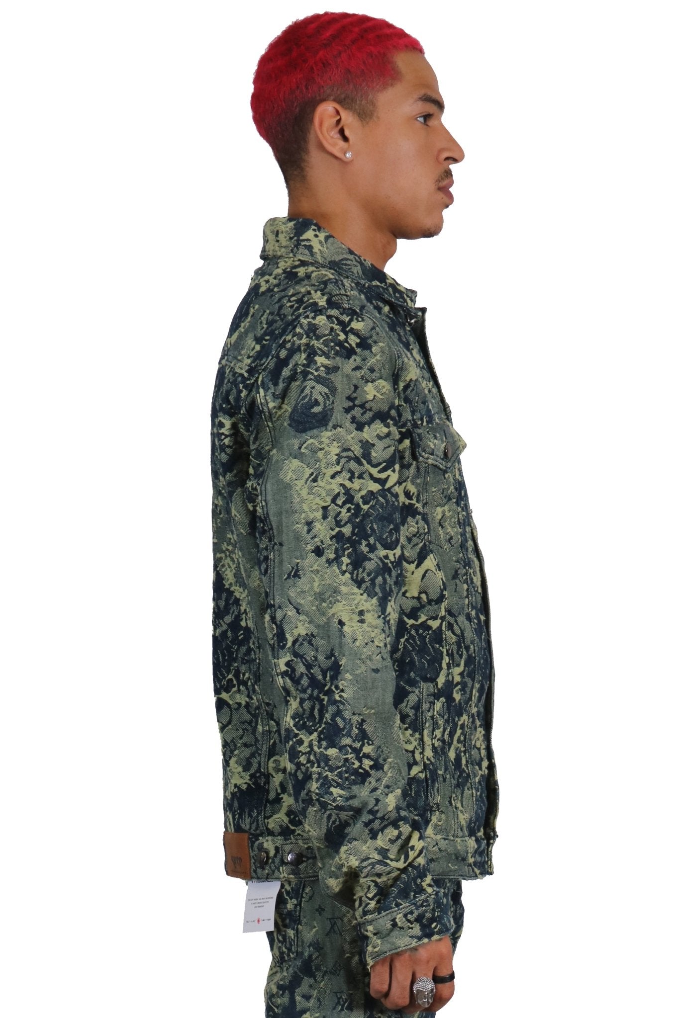 Robin Men's Jacquard Denim Jacket