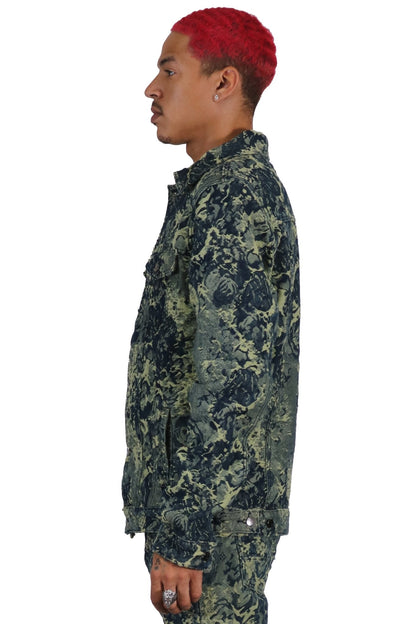 Robin Men's Jacquard Denim Jacket