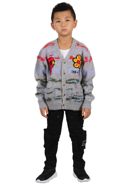 DOUGAL Kid's Sweater Cardigan