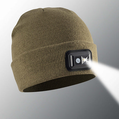 POWERCAP 2.5 Rechargeable LED Lighted Headlamp Beanies