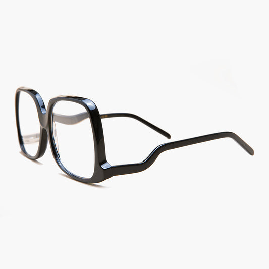Black Oversized Reading Glasses - Mia