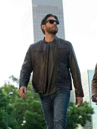 Mark Meachum Countdown Brown Leather Jacket