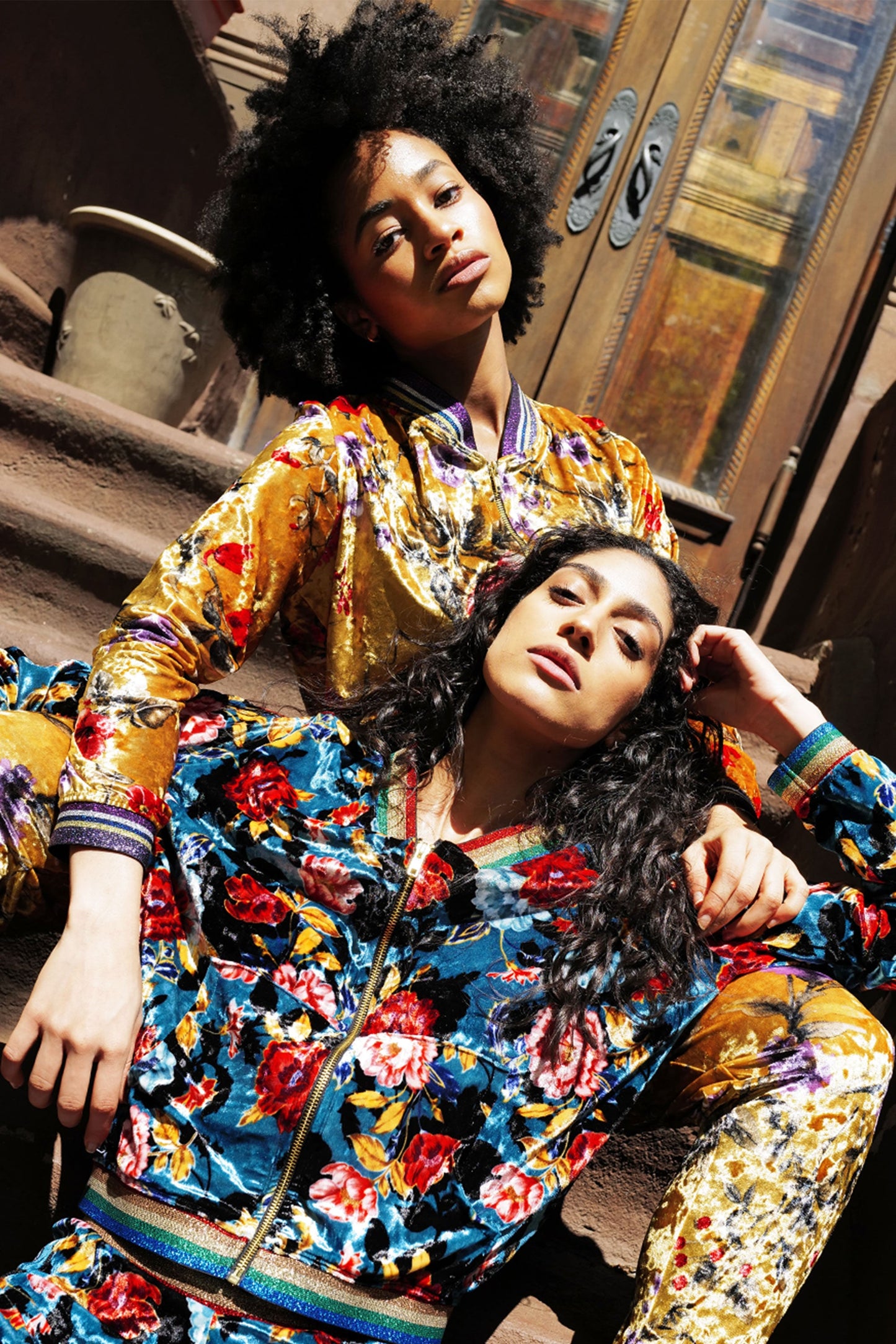 Goddess Velour Gold Tracksuit