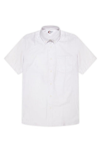 Boys Short Sleeve Oxford Shirt