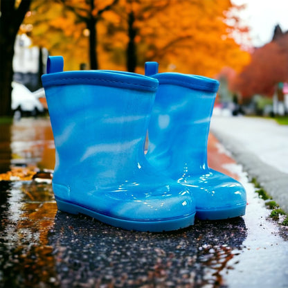 Toddler Barefoot rain boots- Wide Toe Box