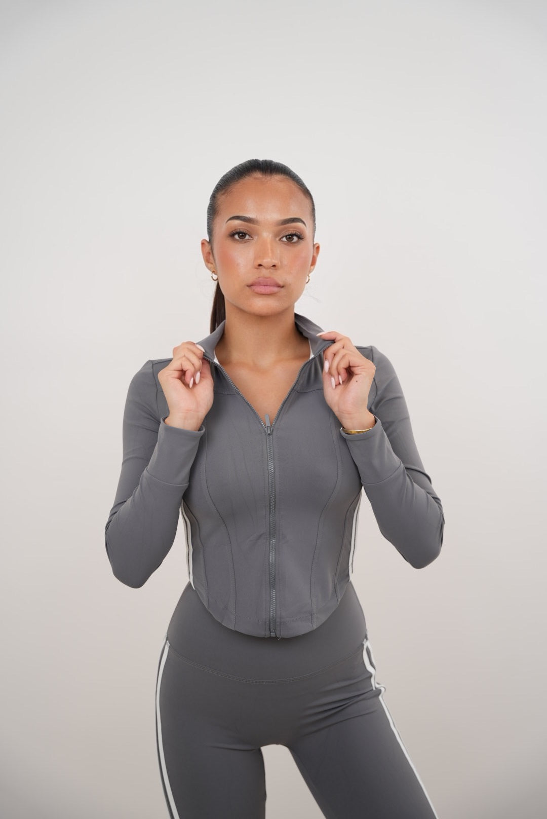 I Am Motivated Gray Jacket