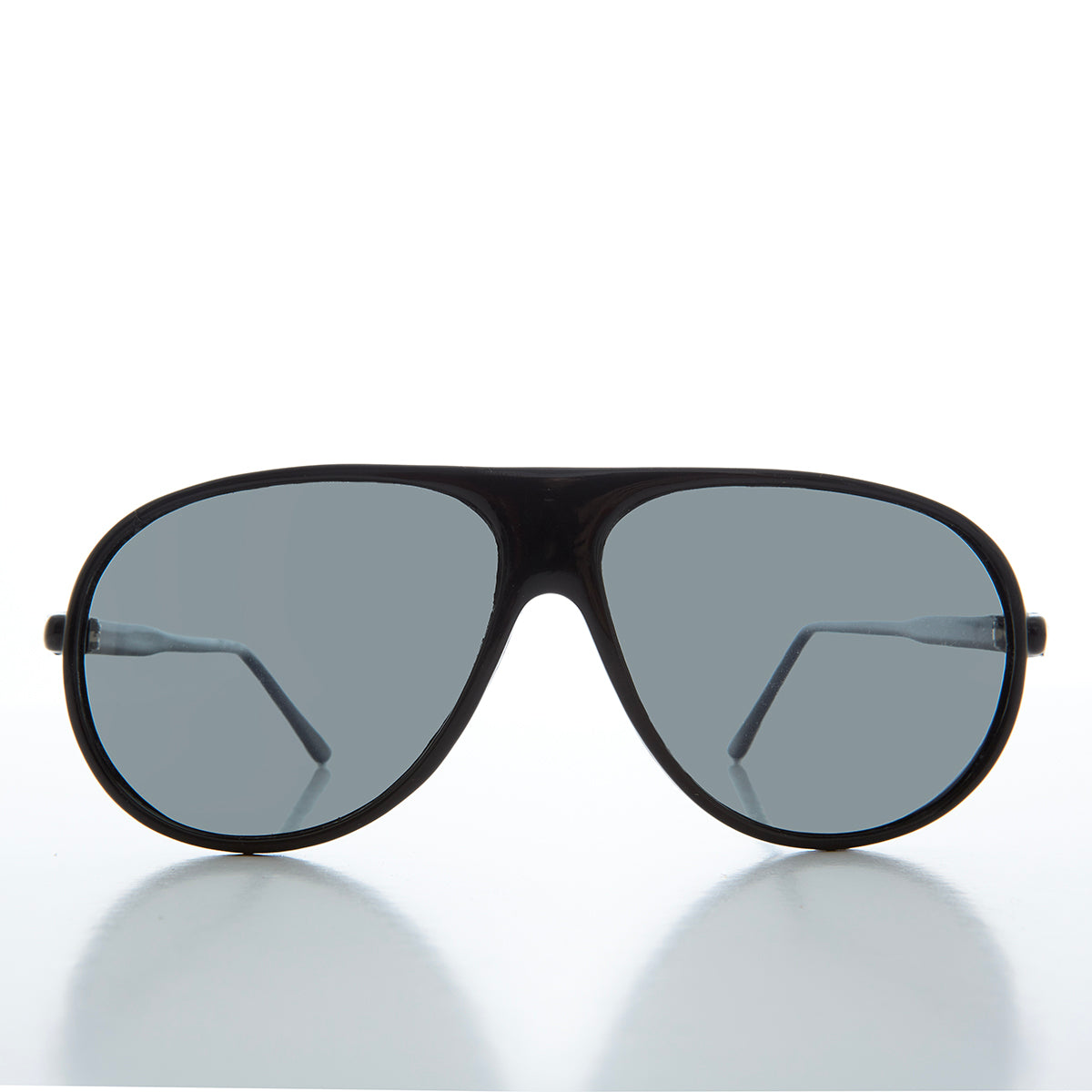 80s Polarized Simple Aviator Sunglasses - Russel