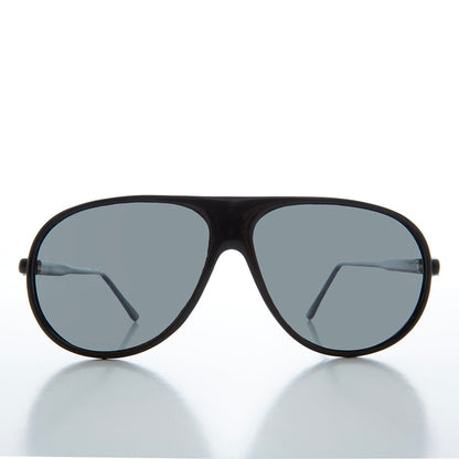 80s Polarized Simple Aviator Sunglasses - Russel