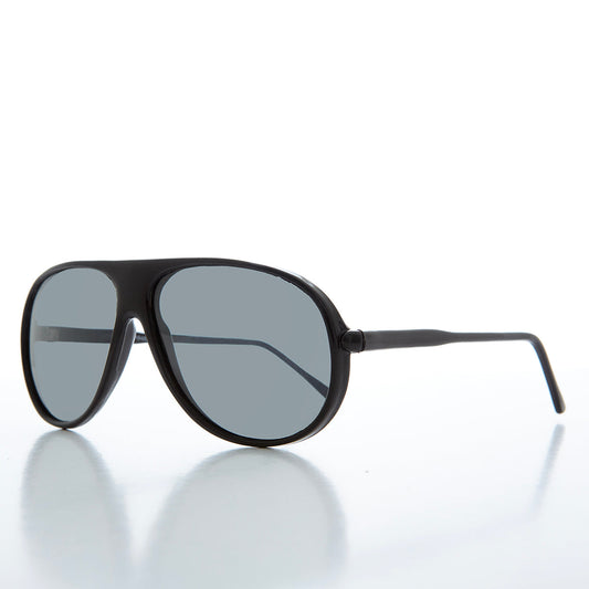 80s Polarized Simple Aviator Sunglasses - Russel