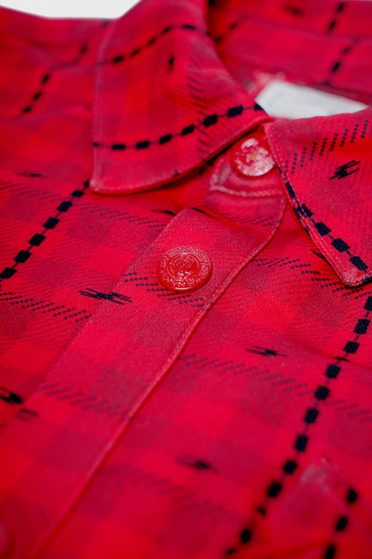 Eternal Plaid Long Sleeve Button Up Shirt