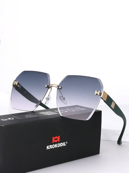 2025 New Fashion Sunglasses Luxury Brand Designer Women Men Retro Square Big Frame Eyewear Uv400 Outdoors Glasses Box Packaging