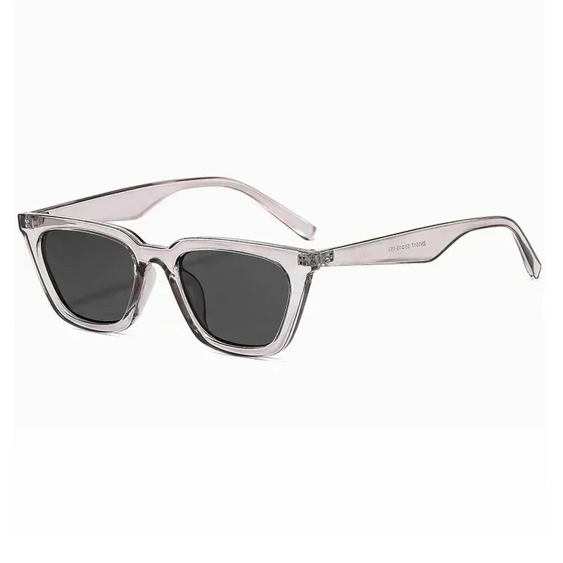 Classic Black Vintage Cat Eye Sunglasses Women Brand Designer Simplicity Elegant Small Frame Sun Glasses Men Trend Eyewear UV400