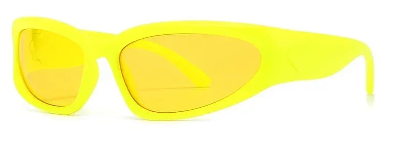 Unique Y2K Designer Luxury Sunglasses Women Rectangle Big Frame Sun Glasses For Men Outdoor UV Protection Classic 2000S Black Sh