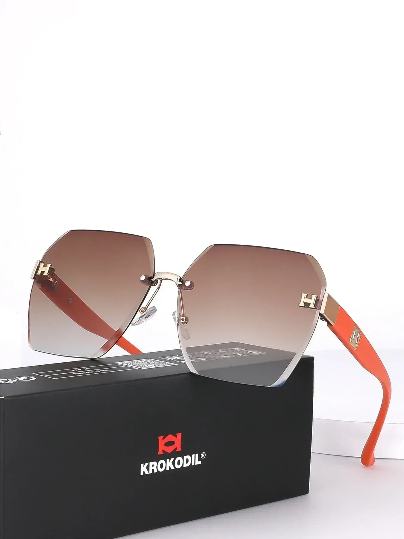 2025 New Fashion Sunglasses Luxury Brand Designer Women Men Retro Square Big Frame Eyewear Uv400 Outdoors Glasses Box Packaging
