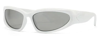 Unique Y2K Designer Luxury Sunglasses Women Rectangle Big Frame Sun Glasses For Men Outdoor UV Protection Classic 2000S Black Sh