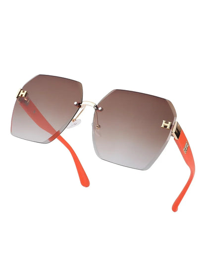 2025 New Fashion Sunglasses Luxury Brand Designer Women Men Retro Square Big Frame Eyewear Uv400 Outdoors Glasses Box Packaging