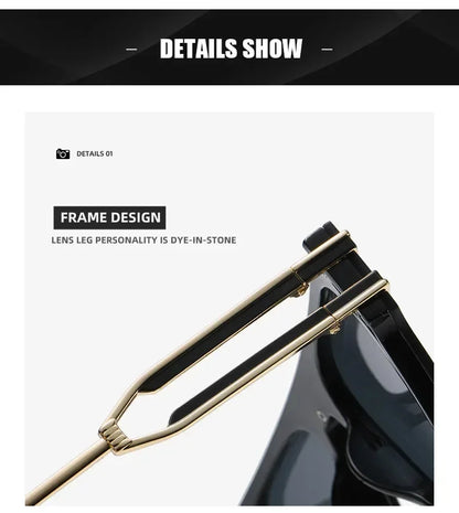 2024 Fashion Sunglasses For Men Vintage Glasses Vintage Designer Sunglasses For Men Retro Shades Lentes De Sol Mujer Zonnebril