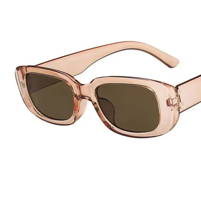 BEGREAT Fashion Retro Small Rectangle Sunglasses Brand Designer Vintage Travel Female Sun Glasses Eyewear Shade UV400 Protection