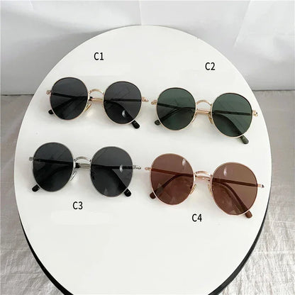 Steampunk Round Polarized Sunglasses With Prescription Women Men UV400 Anti-glare Myopia Sun Glasses Power 0 -0.5 -0.75 To -6.0