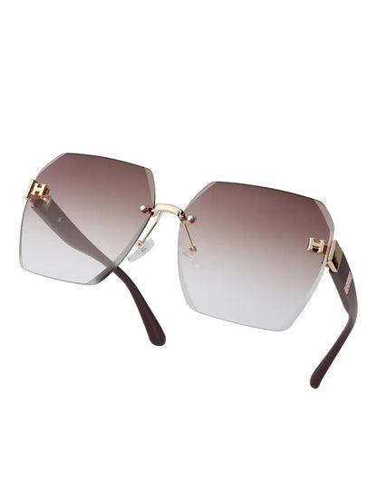 2025 New Fashion Sunglasses Luxury Brand Designer Women Men Retro Square Big Frame Eyewear Uv400 Outdoors Glasses Box Packaging