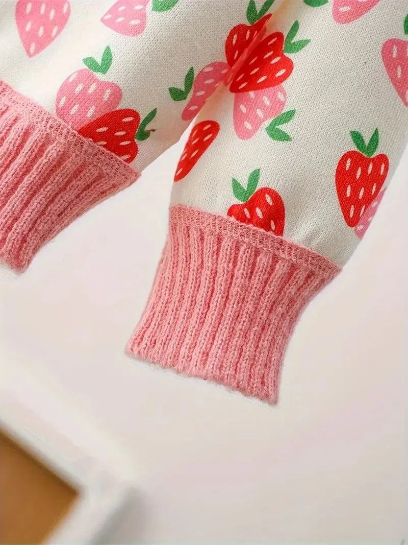 Strawberry Knit Sweater