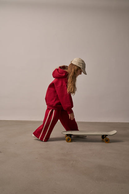 Hello Kids Sweat Set – Red