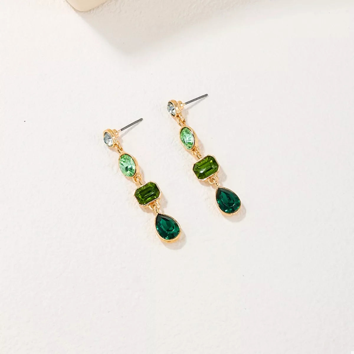 18K Gold-Plated Drop Earrings