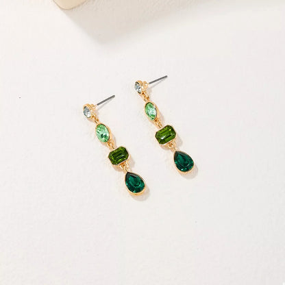 18K Gold-Plated Drop Earrings
