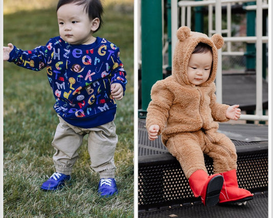 Ozznek Kids' Barefoot Shoes Set- Zenith Shoe Bundle